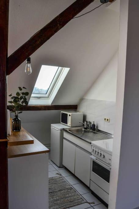 Schoene Dachgeschosswohnung Nahe Koeln Esterno foto