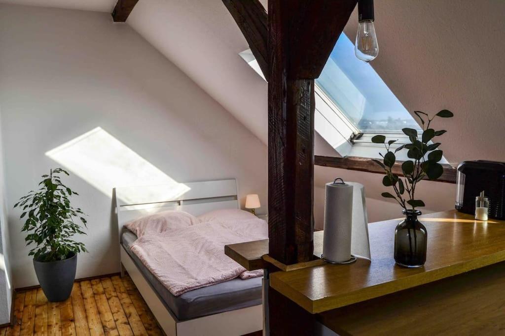 Schoene Dachgeschosswohnung Nahe Koeln Esterno foto